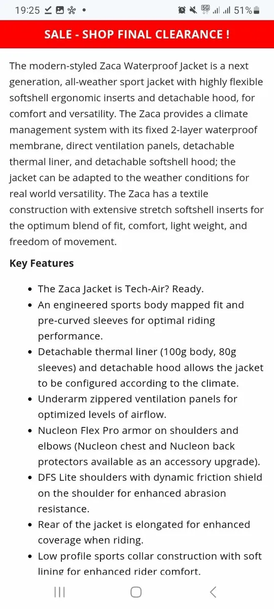 Motorbike jacket - Image 3