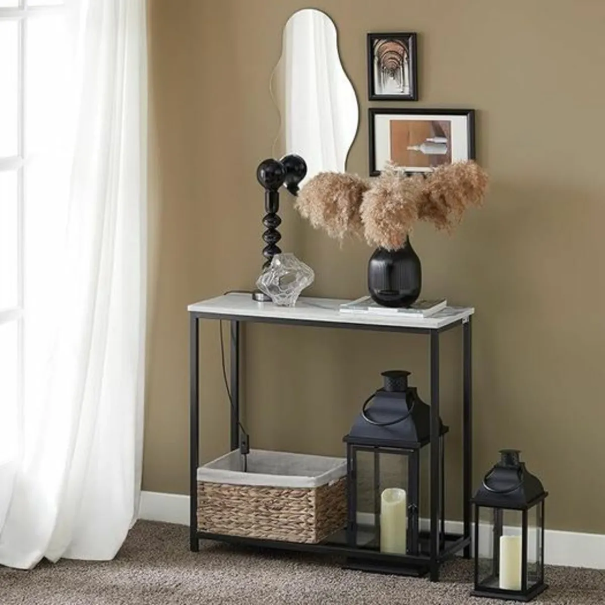Console Table Hallway marble effect - Image 1