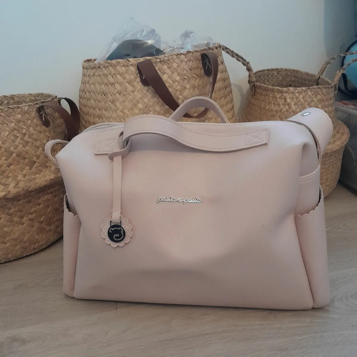 Pasito a Pasito Eco Leather Baby Changing Bag - Image 1