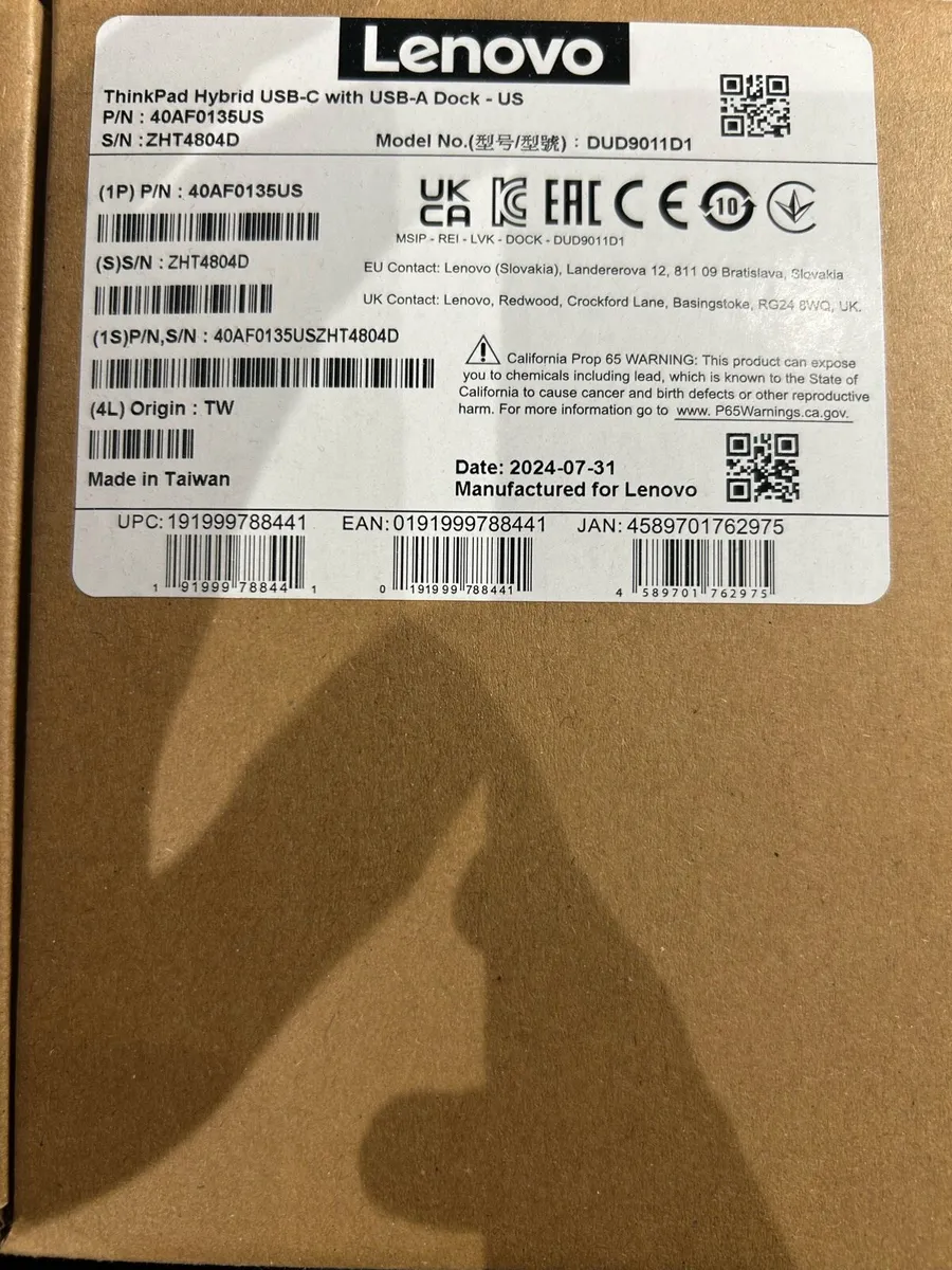 Thinkpad hybrid dock station - Image 2