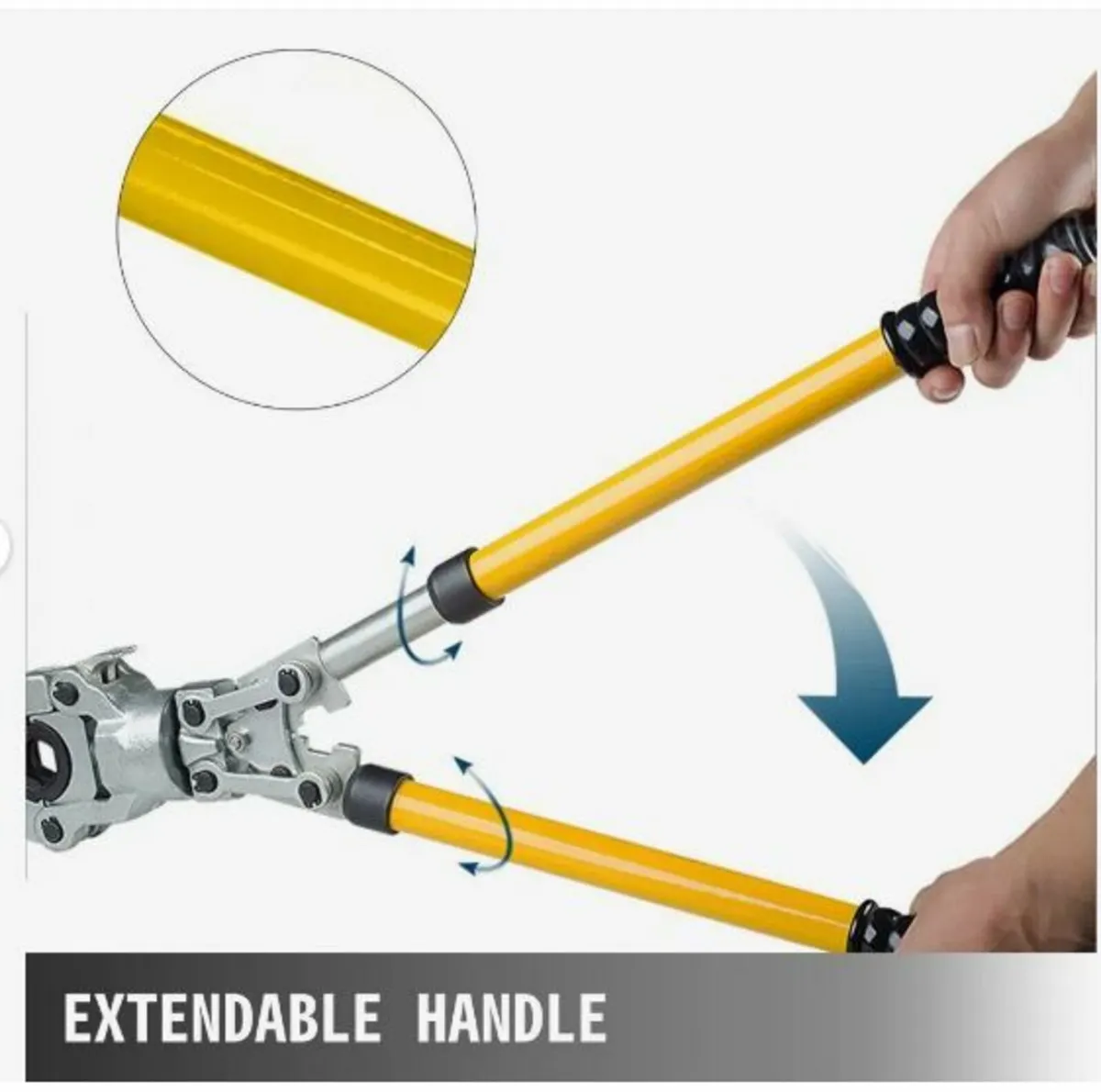 Pipe Crimping Pliers Hand Pressing Kit - Image 2