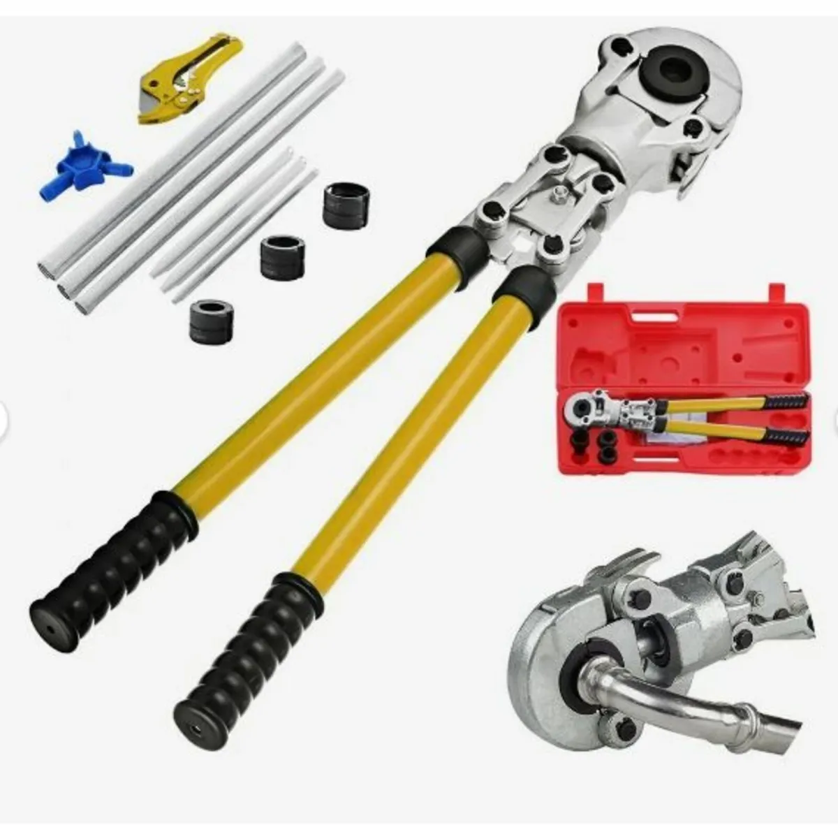 Pipe Crimping Pliers Hand Pressing Kit - Image 4