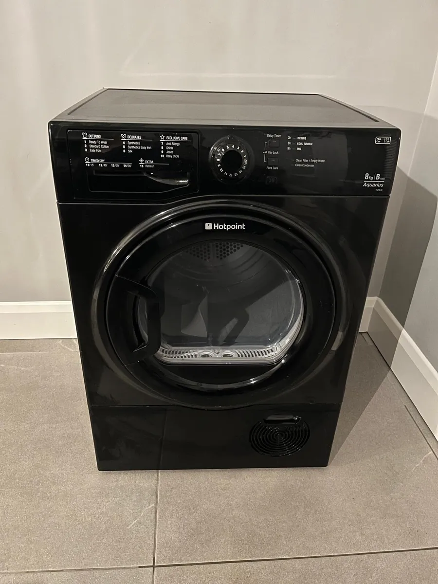Hotpoint 8kg condenser tumble dryer - Image 2