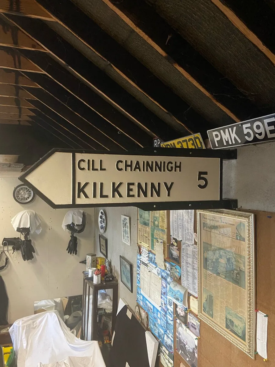 Vintage Road Sign Mint - Image 2