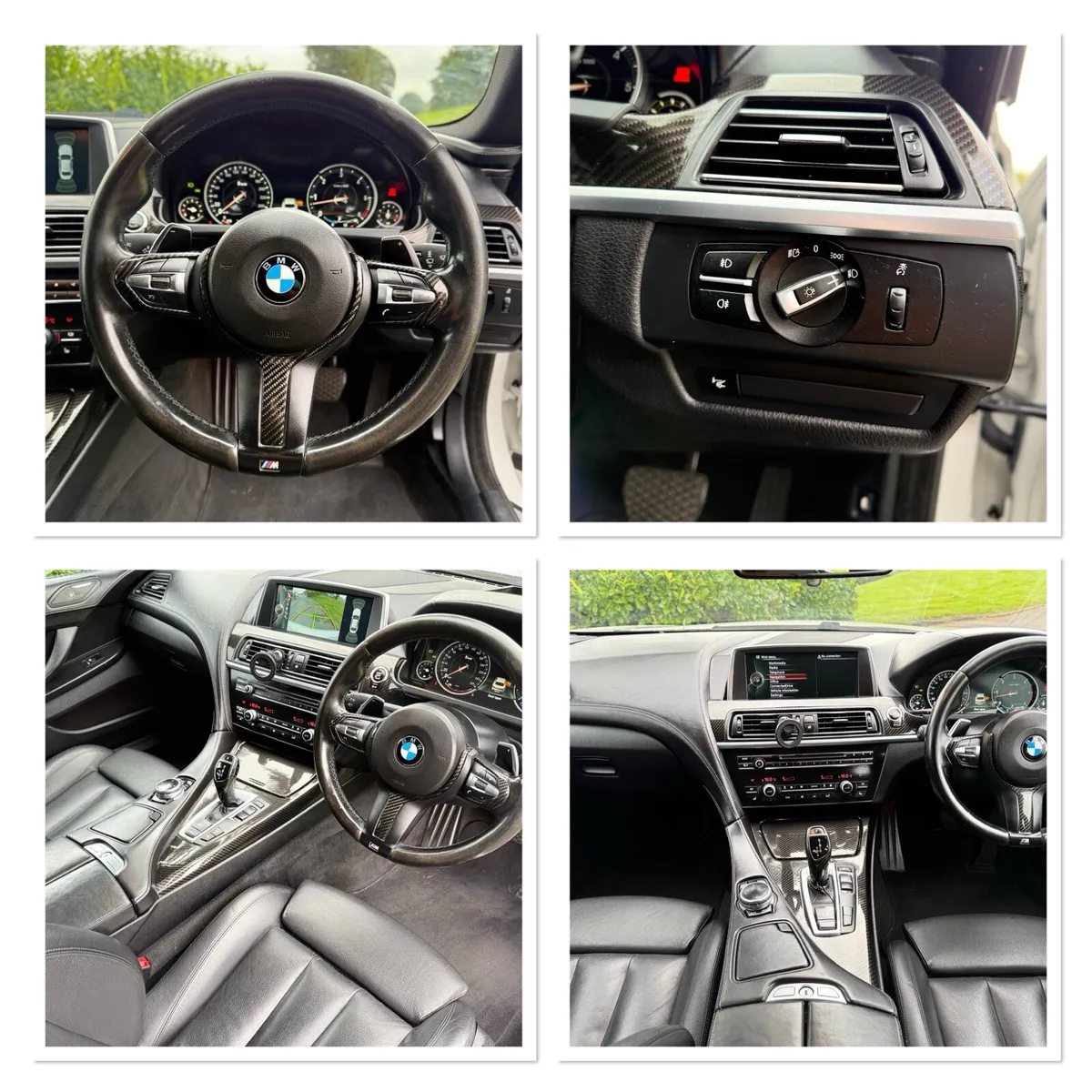 2014 BMW 640D (Factory M-Sport) Top spec Nct & Tax - Image 4