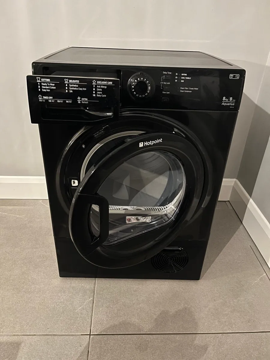 Hotpoint 8kg condenser tumble dryer - Image 3