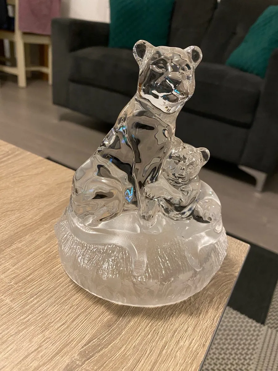 Vintage french cristal figurine - Image 1
