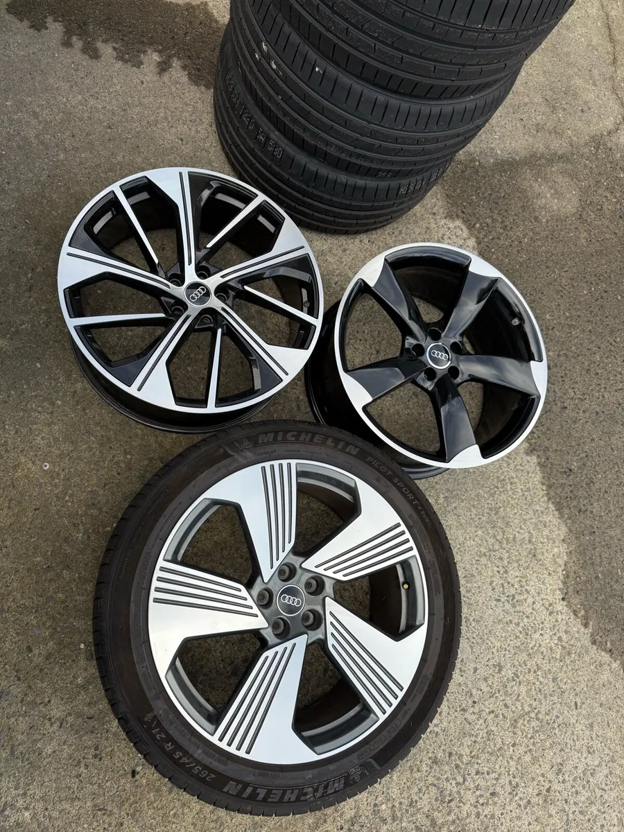 21” Audi full sets car and jeep wheels - Image 1