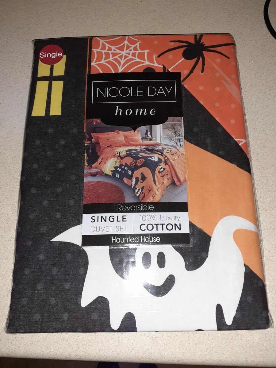 New 100% cotton SINGLE cover halloween - Image 3