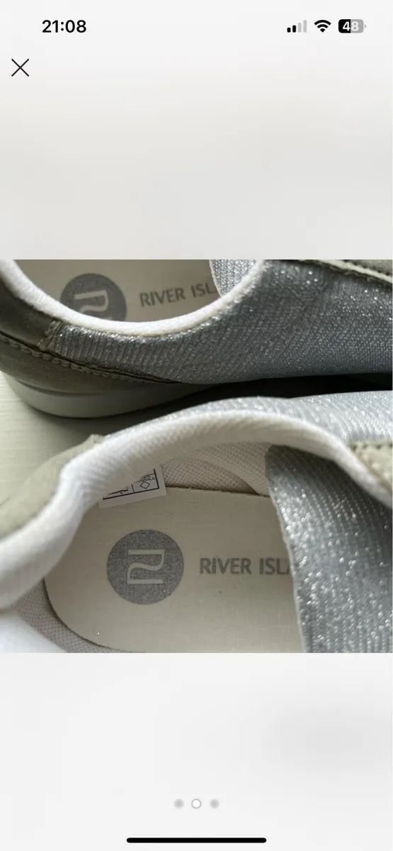 River Island Trainers. - Image 2