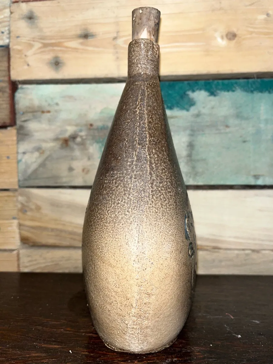 Vintage Pottery Liquor Bottle - Image 3