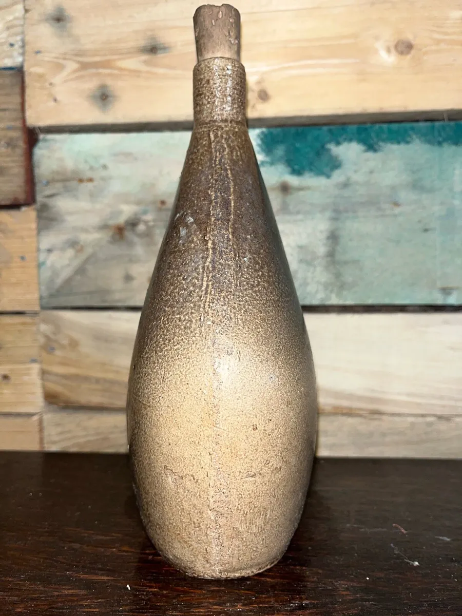 Vintage Pottery Liquor Bottle - Image 4