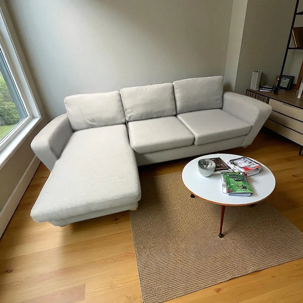 DFS Grey corner sofa couch Furniture - Image 1