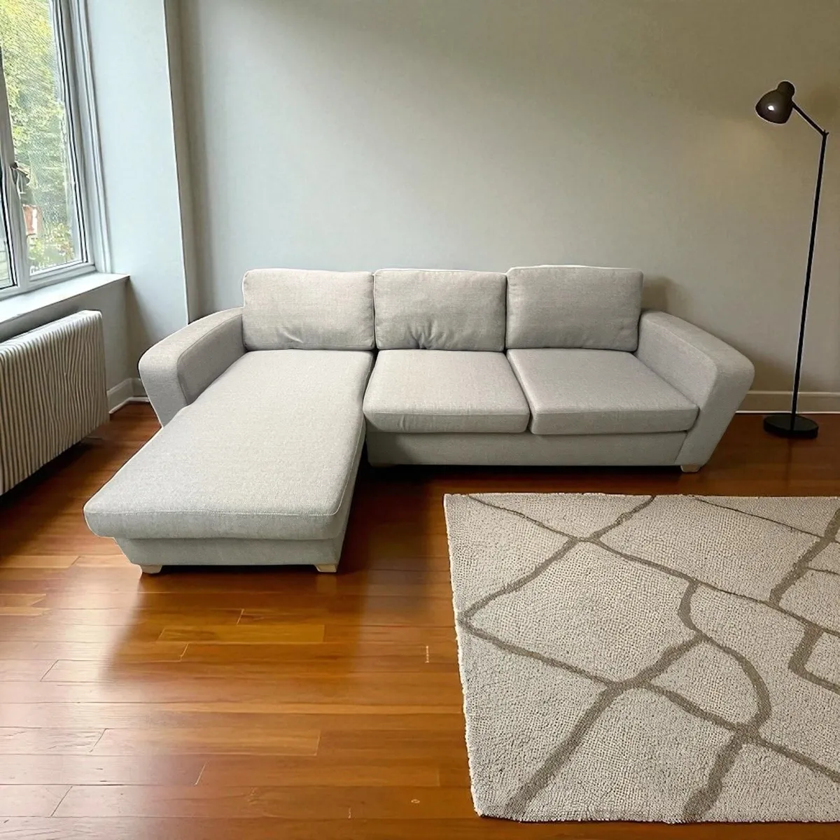 DFS Grey corner sofa couch Furniture - Image 2
