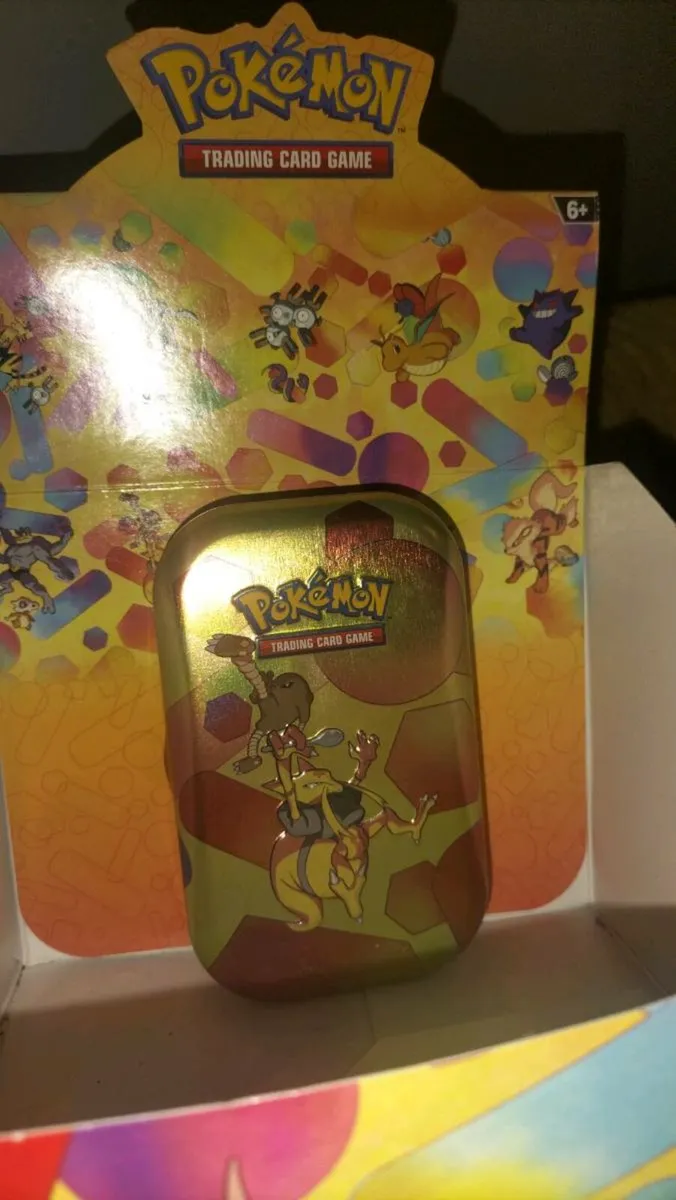 POKEMON TRADING CARDS GAME TINS 7 TINS.. - Image 2