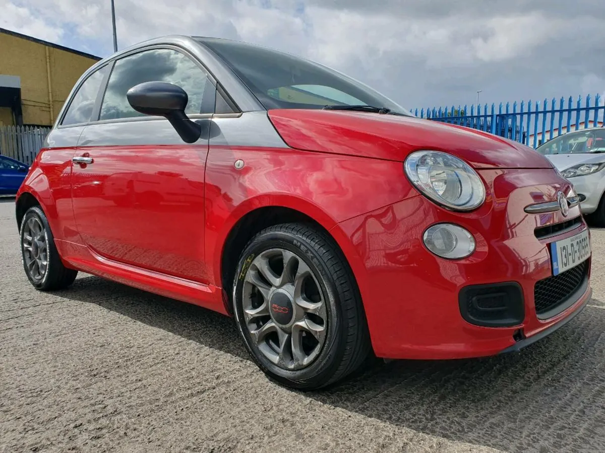 2013 Fiat 500 NCT 08/26 - Image 3