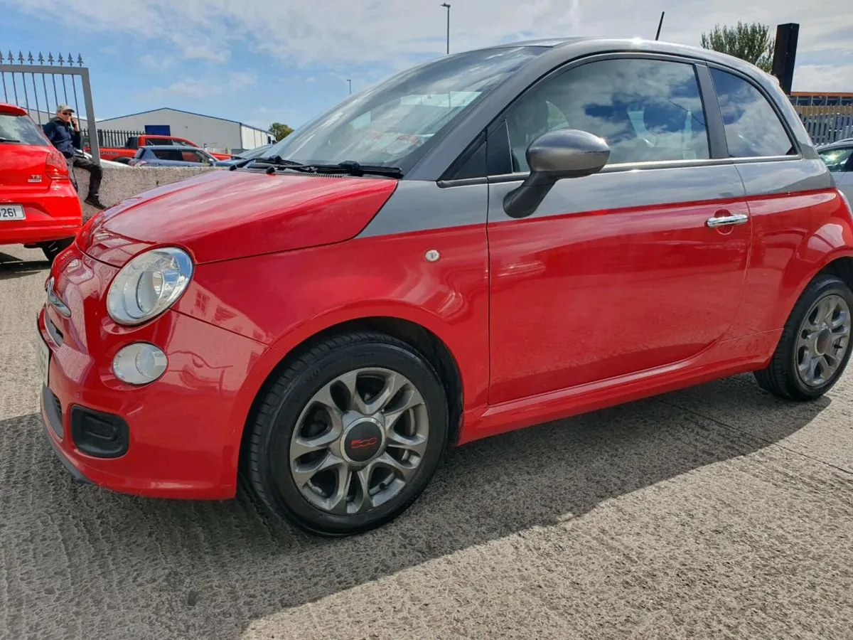 2013 Fiat 500 NCT 08/26 - Image 1