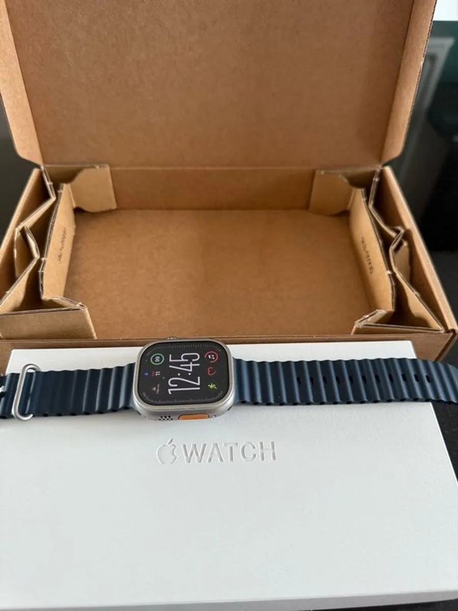 Apple Watch Ultra 2, under warranty with screen and bezel protection from new. - Image 1