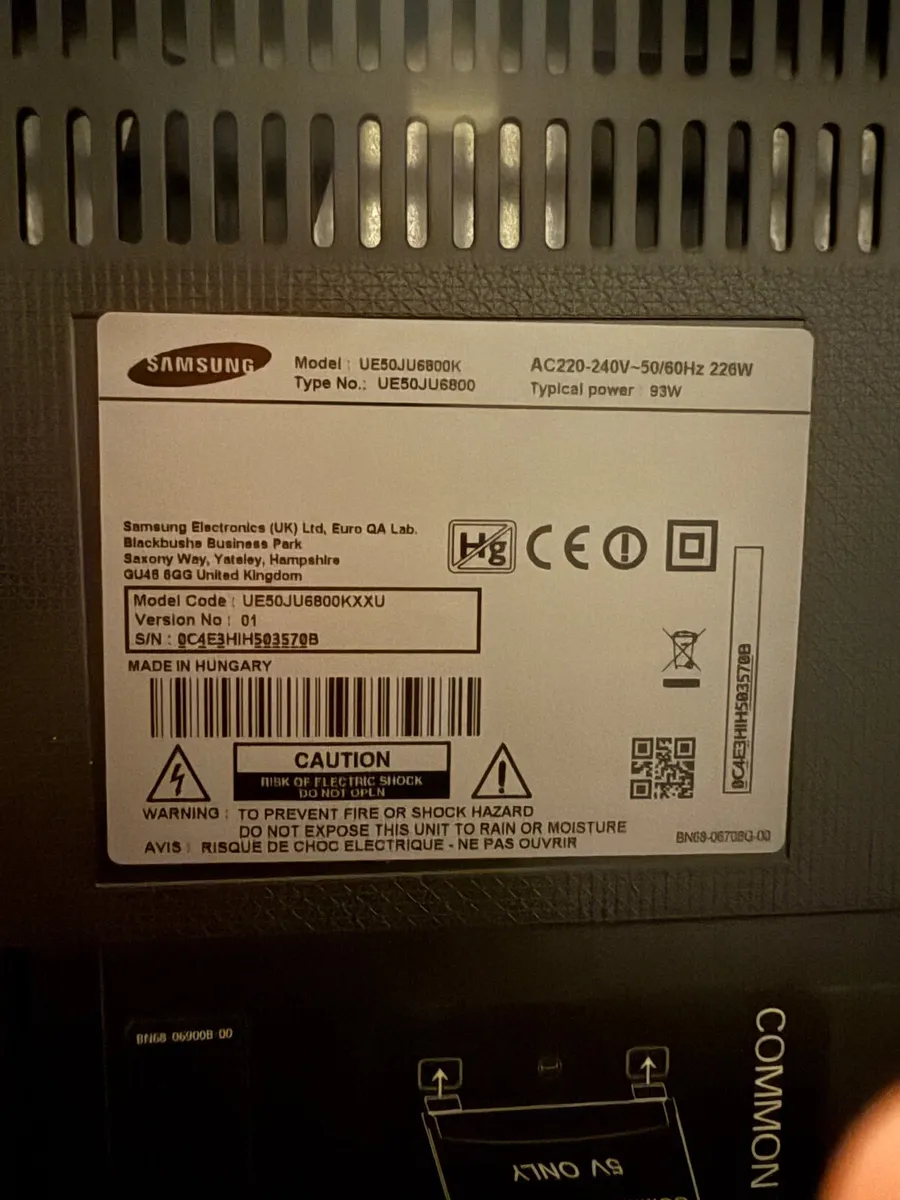 Samsung tv 50-inch 4K Ultra HD LED TV. - Image 2
