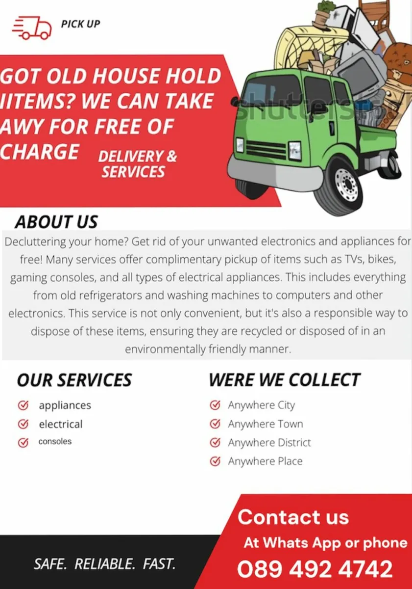 Free household clearance