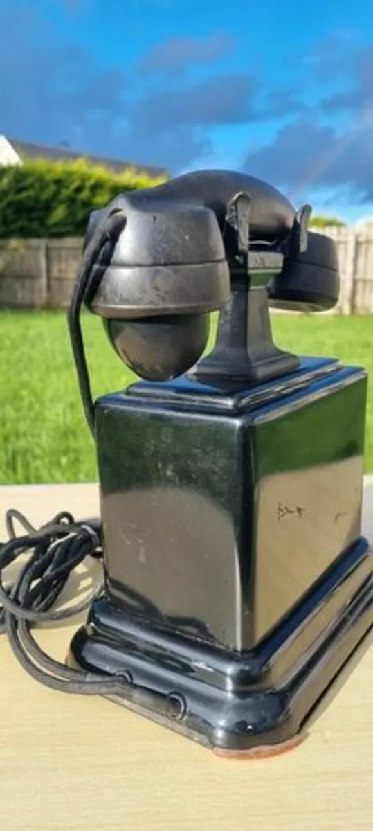Vintage Swedish Crank Telephone - Ericson - Image 3