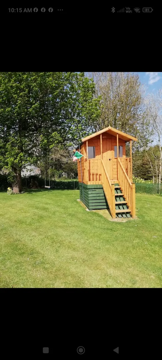 Tree house garden shed kids play house - Image 1