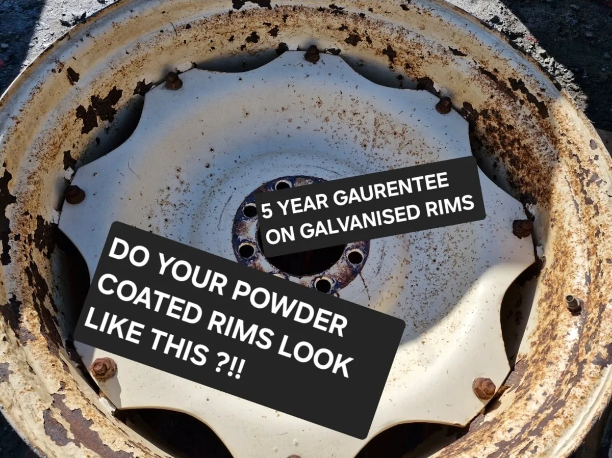5 YR GAURANTEE ON ALL GALVINISED RIMS - Image 1