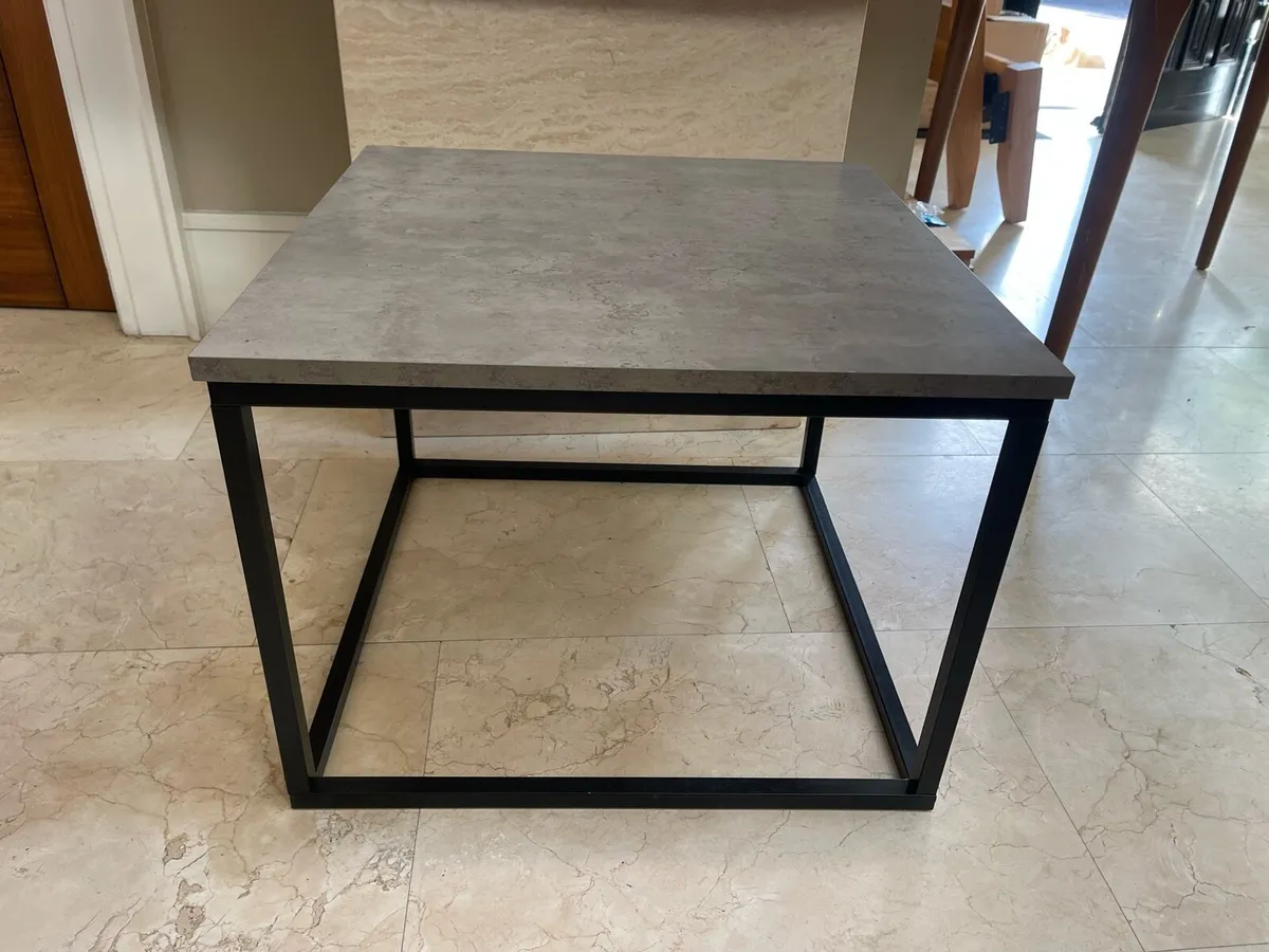 As New - Beautiful Grey Coffee Table - Side Table - Image 2