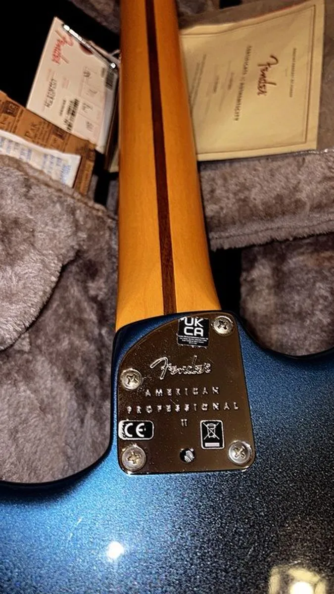 Fender American Professional II Stratocaster Dark Night SSS - Image 3