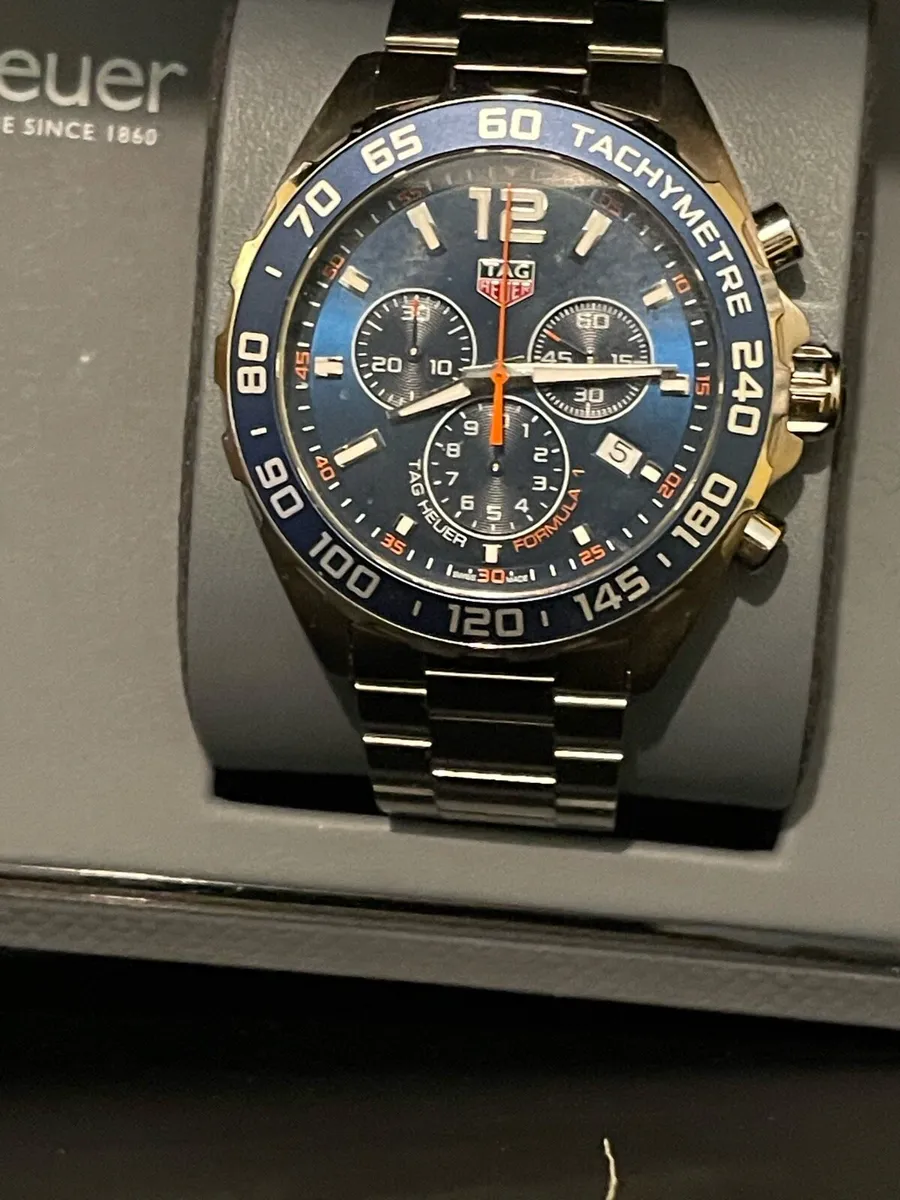 TAG HEUER FORMULA 1 CHRONOGRAPH BLUE DIAL - Image 1