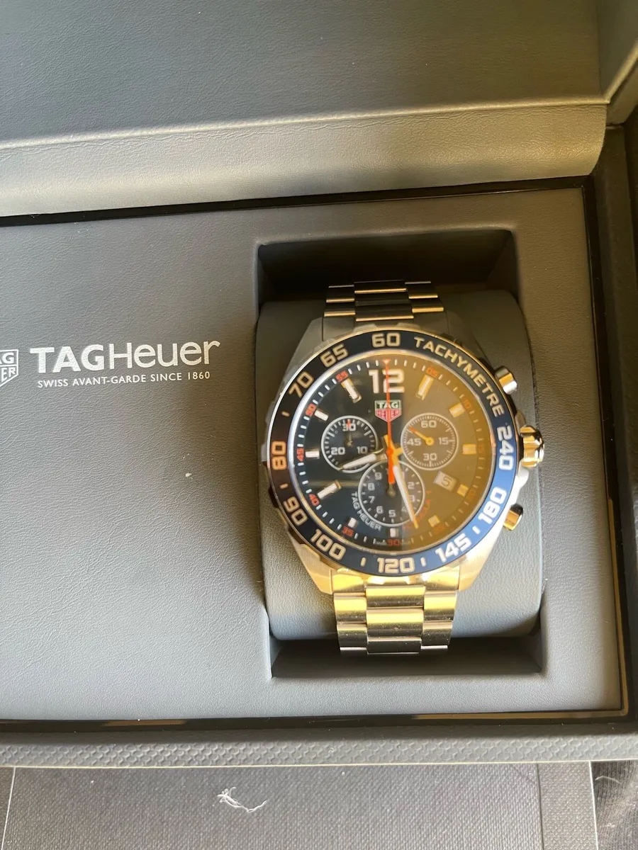 TAG HEUER FORMULA 1 CHRONOGRAPH BLUE DIAL - Image 3