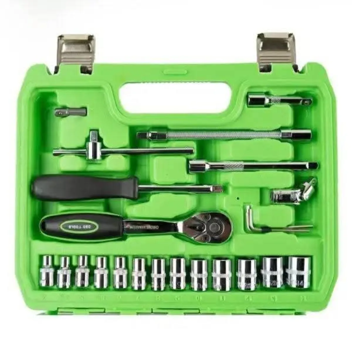46 PIECE 1/4″ DR METRIC SOCKET & BIT SET - Image 3