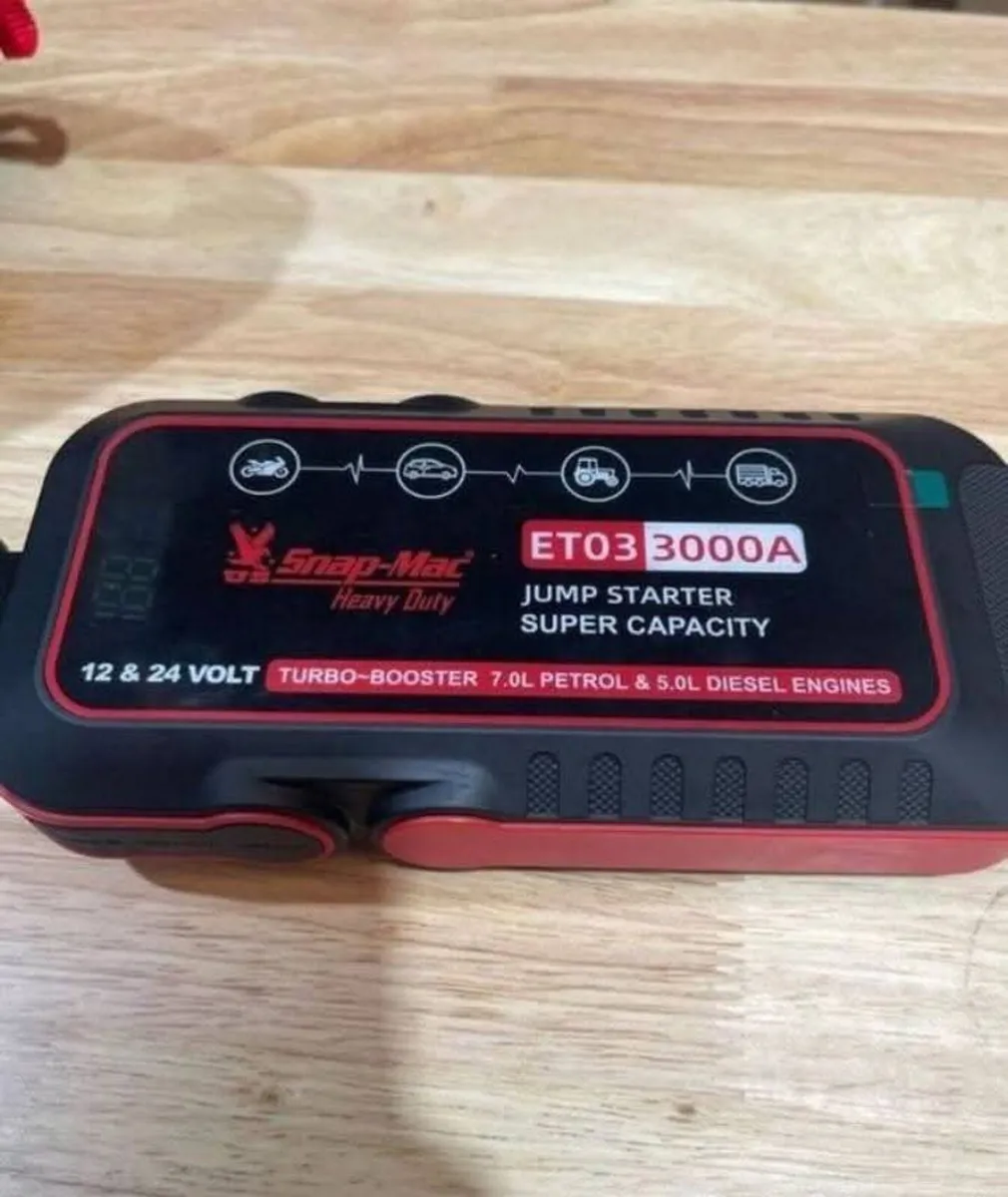 Snap-Mac 12/24V Jump Pack & Battery Charger - Image 4