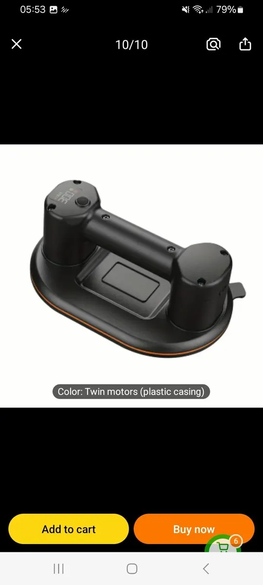 Electric vacuum suction cup - Image 1