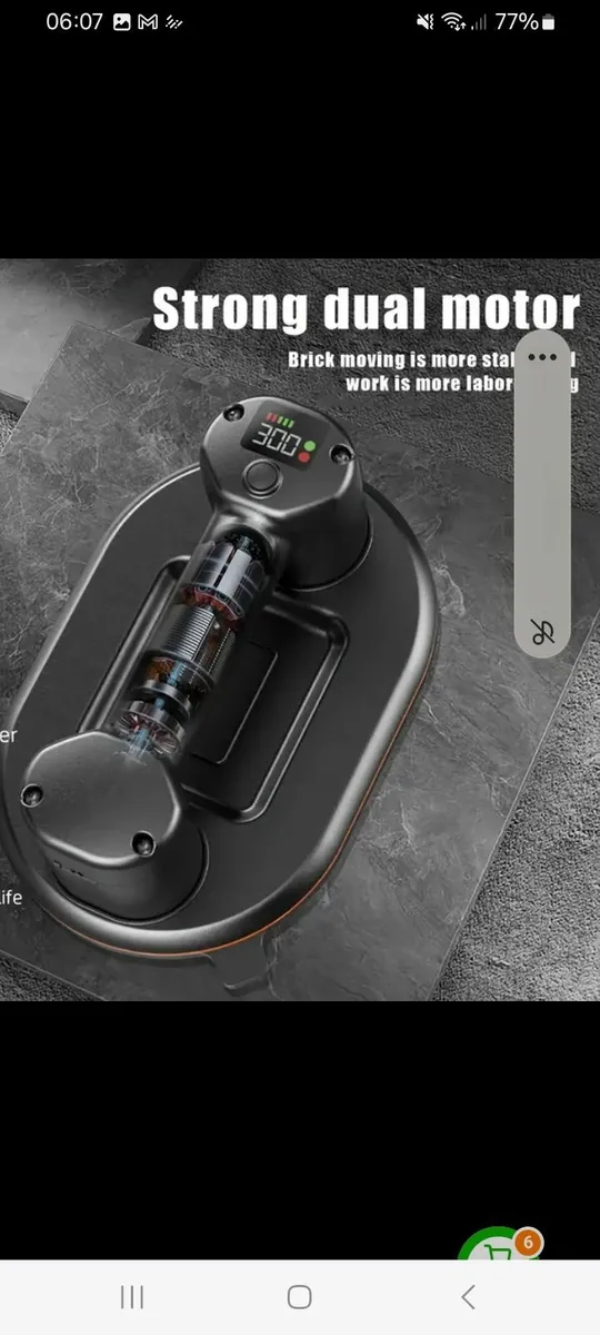 Electric vacuum suction cup - Image 3