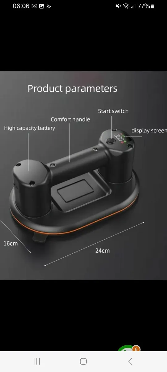Electric vacuum suction cup - Image 4
