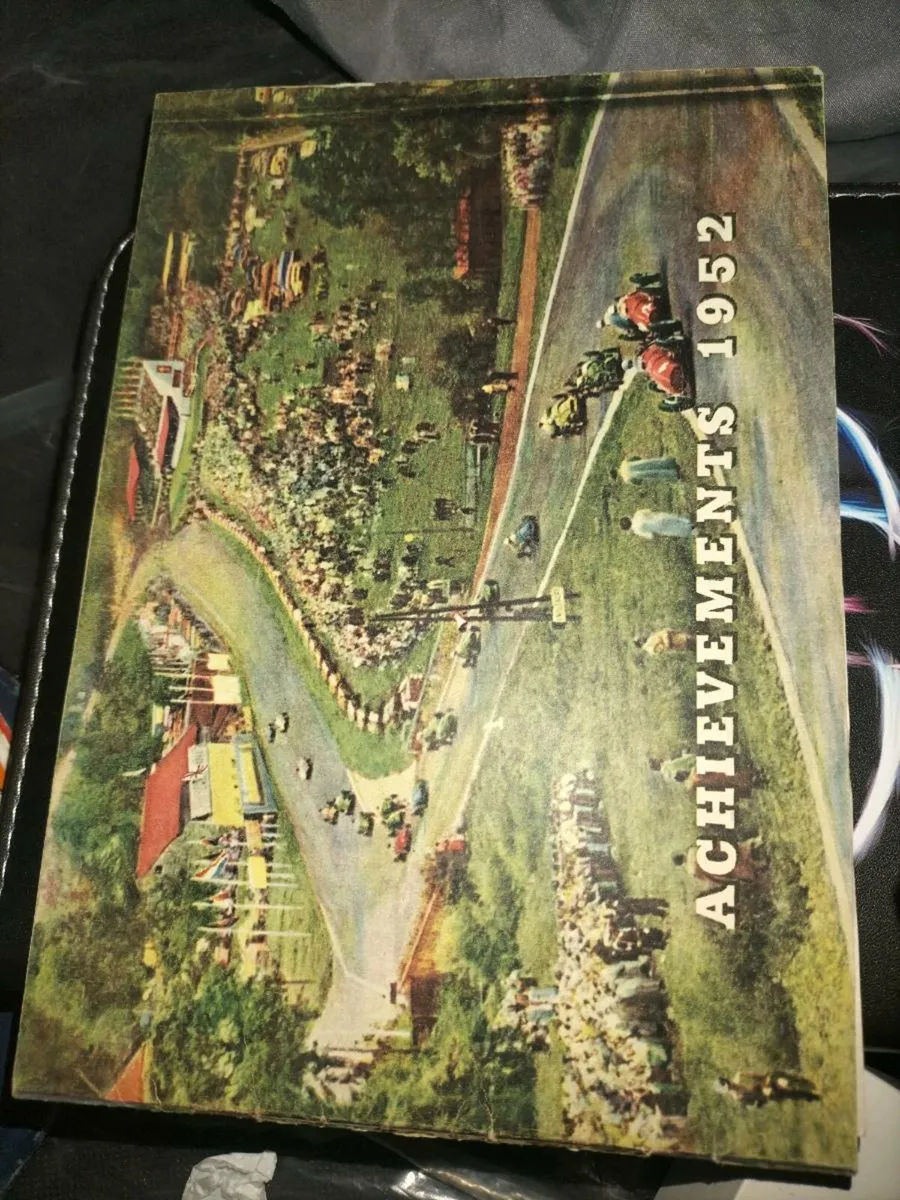 ACHIEVEMENTS 1962 MOTER BIKE MAGAZINE