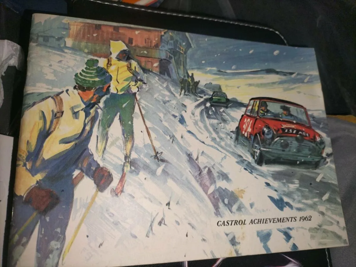 CASTROL ACHIEVEMENTS 1962 MINI MAGAZINE