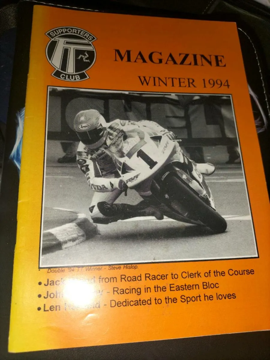 MAGAZINE WINTER 1994 DOUBLE 1994 TT WINNER BOOK