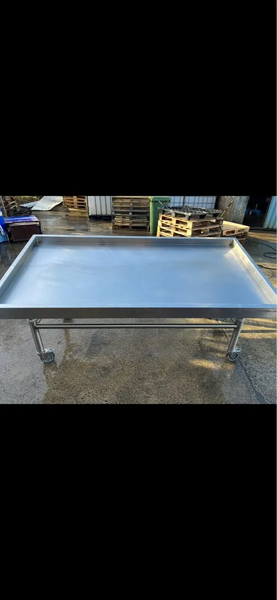Adjustable stainless Ice/Fish Display Counter - Image 1