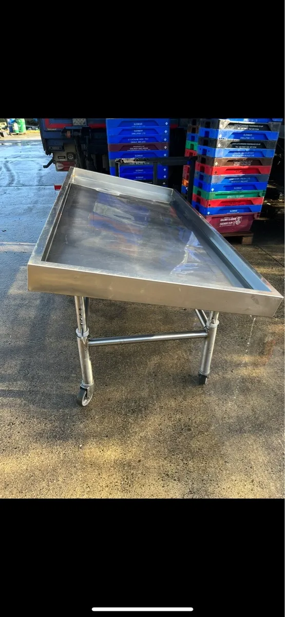 Adjustable stainless Ice/Fish Display Counter - Image 2