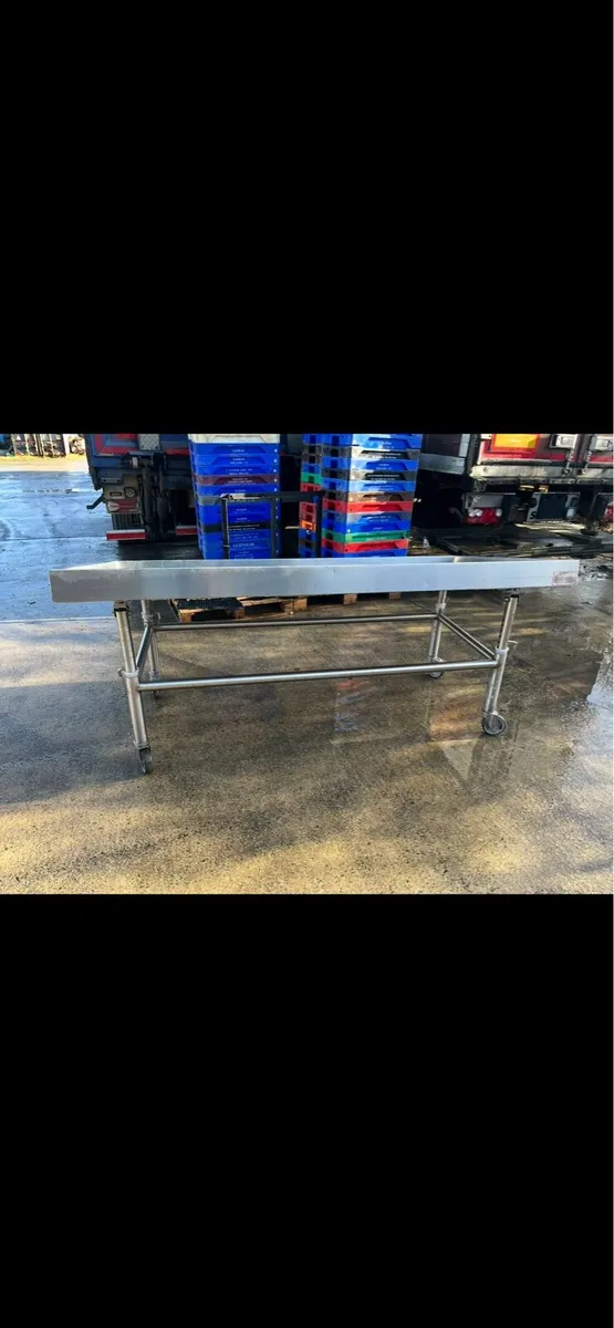 Adjustable stainless Ice/Fish Display Counter - Image 3