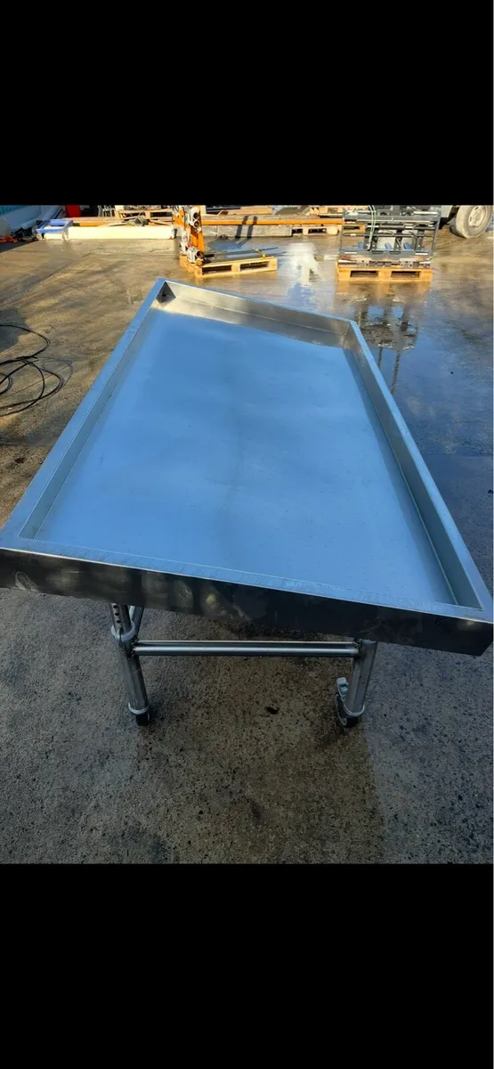 Adjustable stainless Ice/Fish Display Counter - Image 4