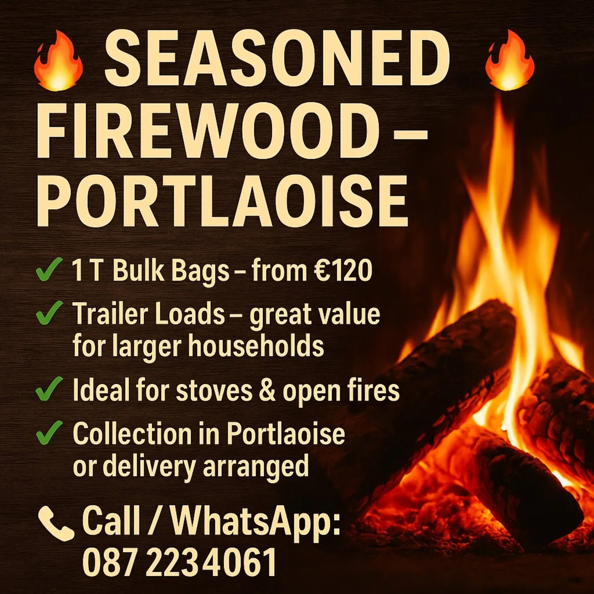 Seasoned Firewood