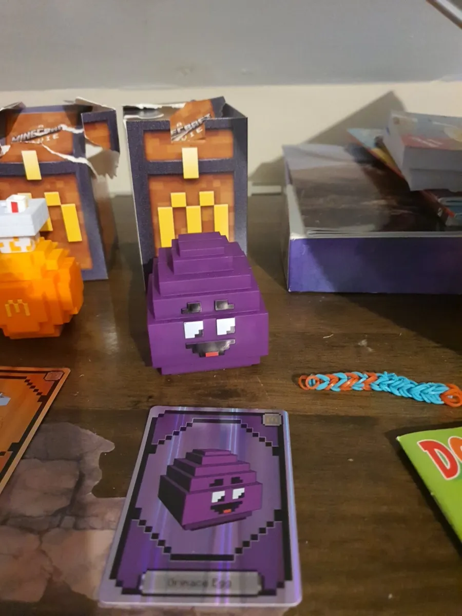 Mcdonald's adult minecraft toy and valid code - Image 1