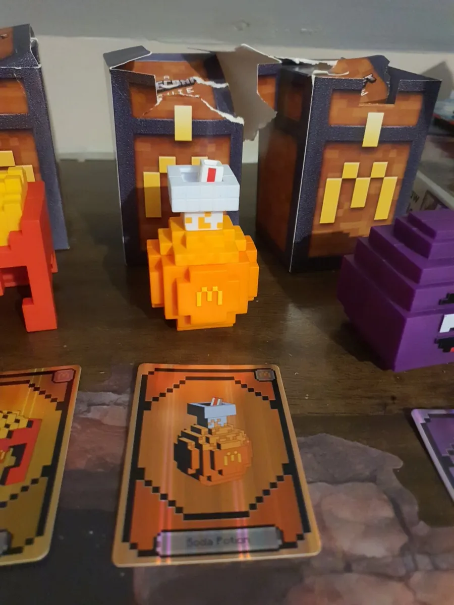 Mcdonald's adult minecraft toy and valid code - Image 2