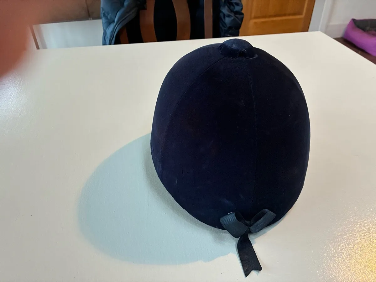 Velvet Riding Hat and Skull Helmet - Image 4