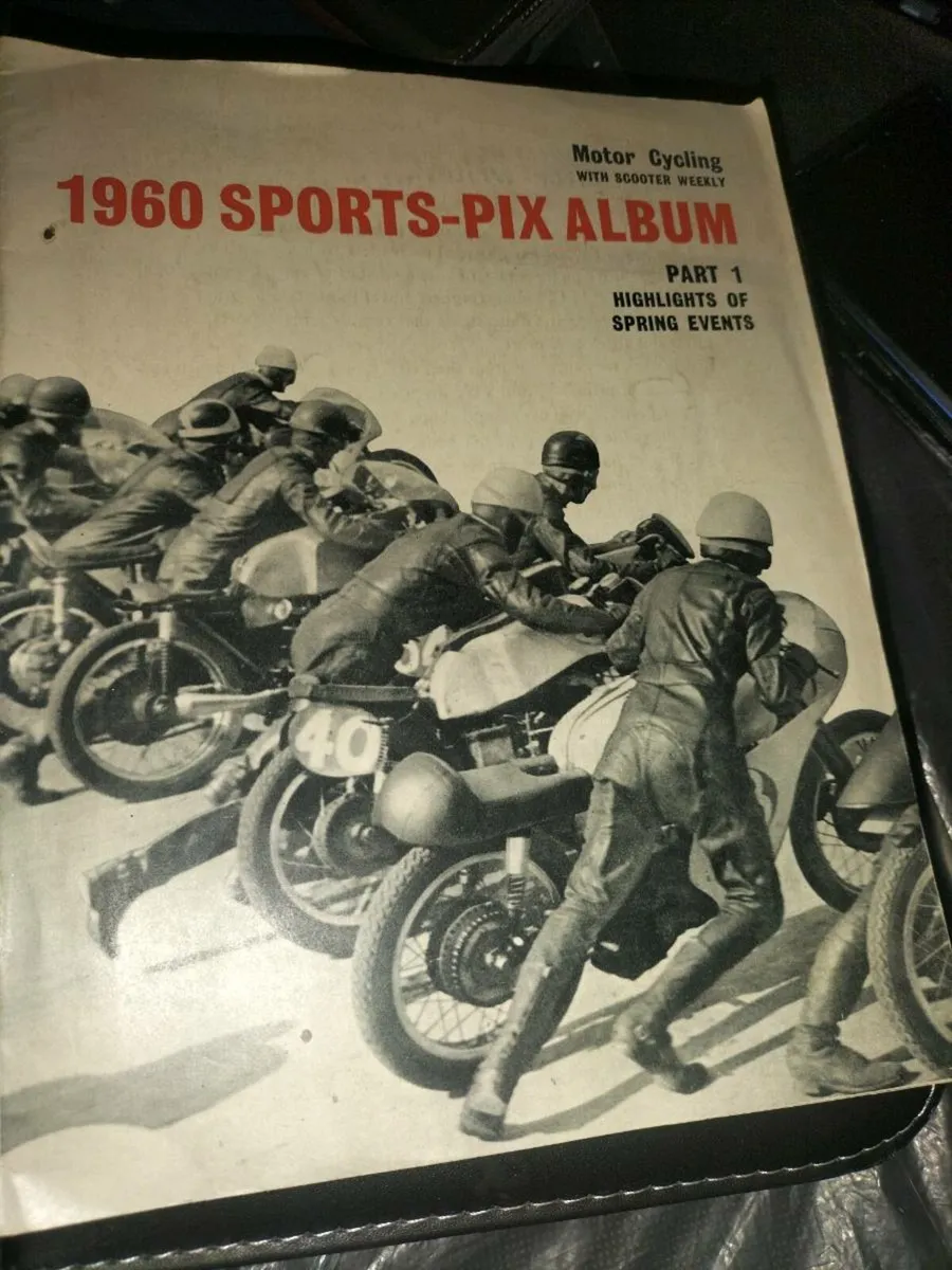 1960s  SPORTS - PIX ALBUM BOOK