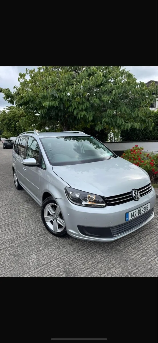 VW touran 1.6 TDI  7 seats  €5250 - Image 1