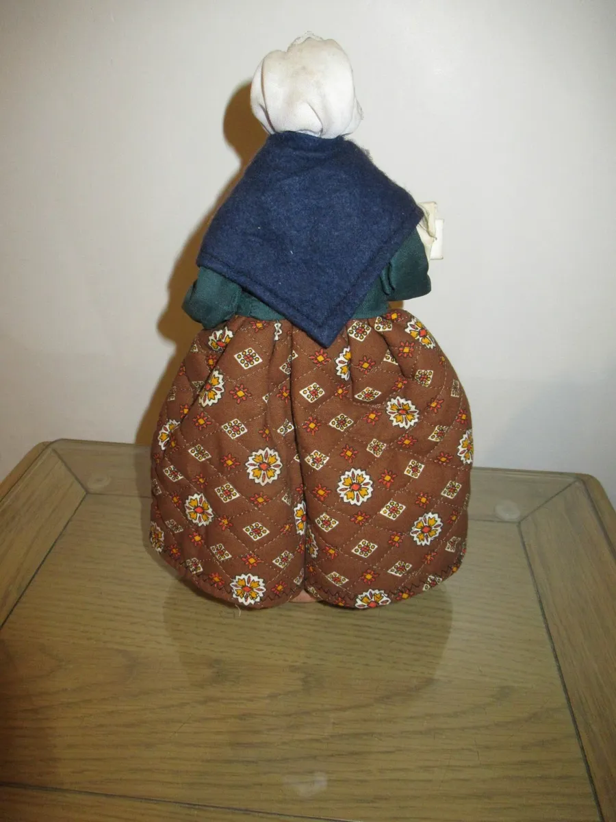 antique vintage granny doll women ornament gift - Image 2